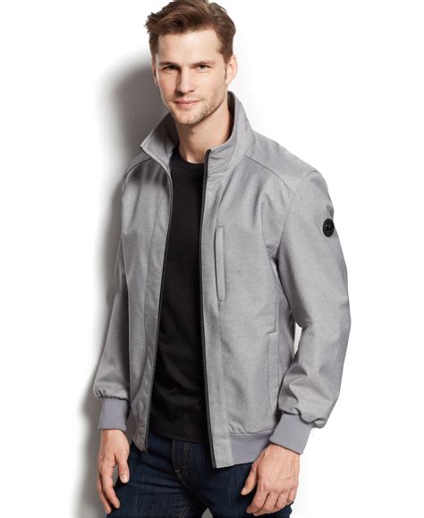 michael kors mens grey jacket|michael kors jacket men's sale.